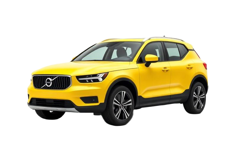 Yellow SUV